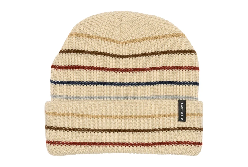 BONNET À RAYURES MULTIPLES