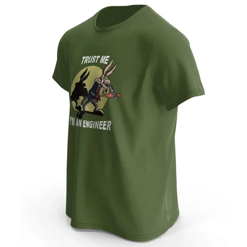 T-shirt humour motard - "Faites-moi Confiance, Je Suis Ingénieur"