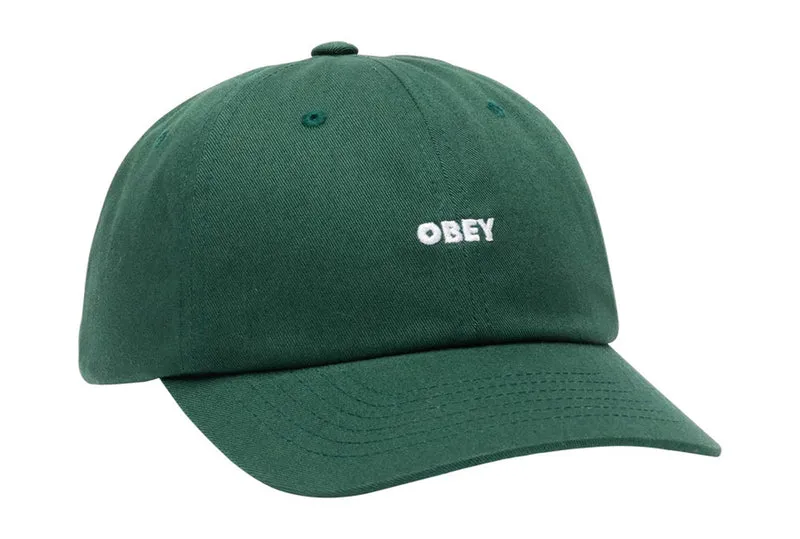 CASQUETTE BOLD CURVE 6 PANNEAUX À FERMETURE ÉLASTIQUE
