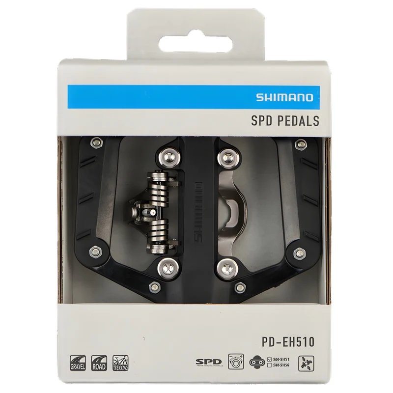 Pédales Shimano PD-EH510 SPD plateforme double