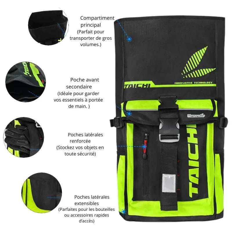 Sac à dos de moto étanche | XR33™