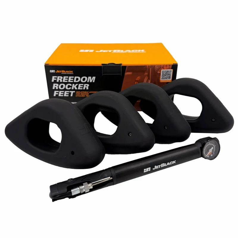 Pied JetBlack Freedom Rocker Feet Oval