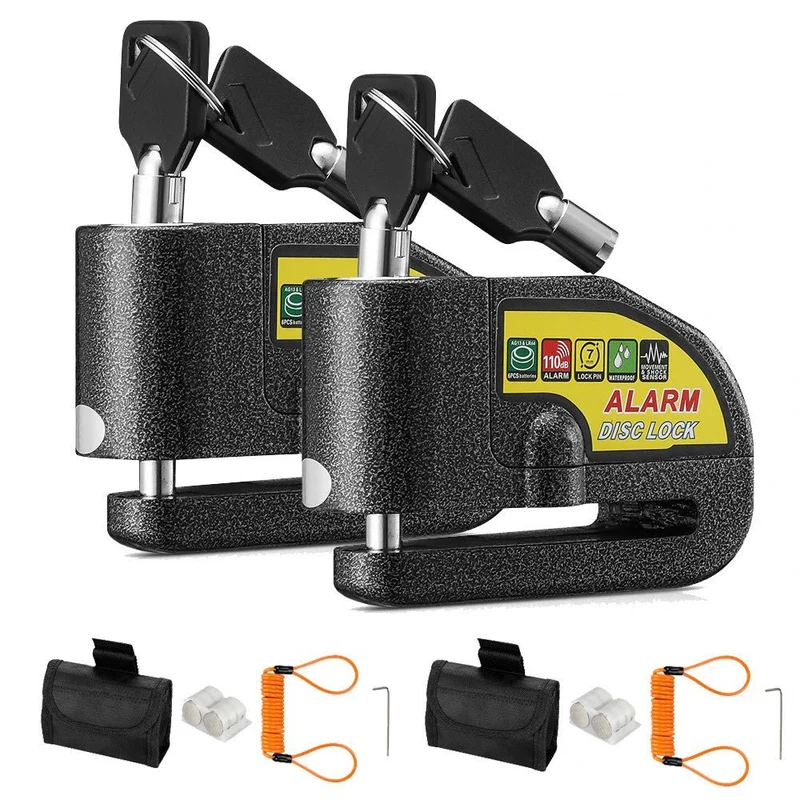 Dispositif Antivol Moto - Alarme Bloque Disque MT01