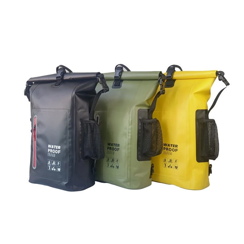 Sac à Dos Étanche 25L - 100% Imperméable Moto & Outdoor
