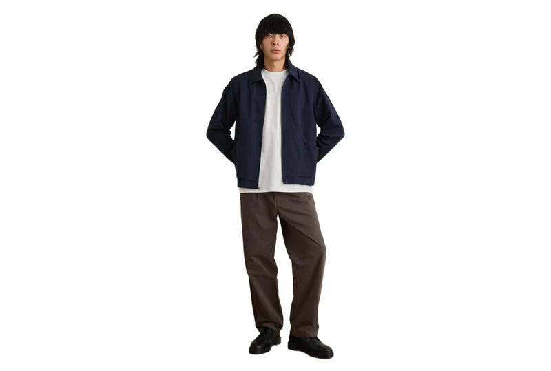 VESTE EN TWILL DÉFORMÉ