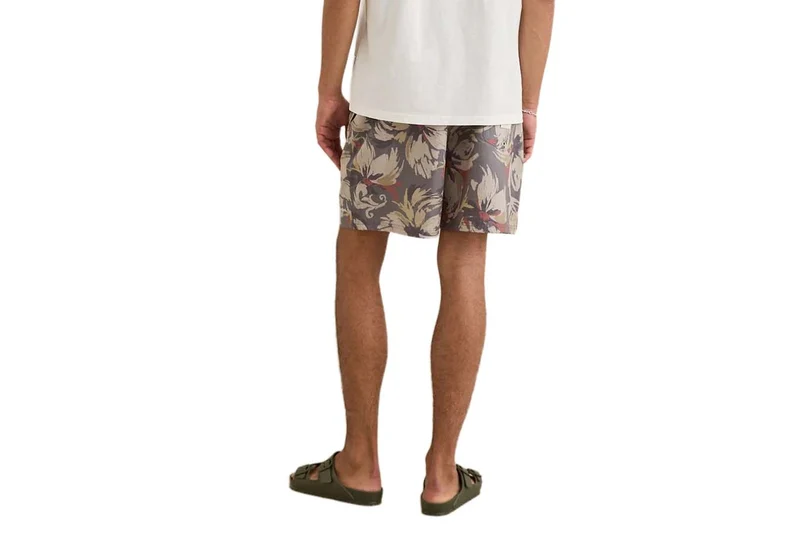 Short de plage camouflage tropical