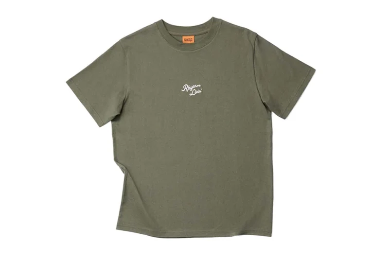T-SHIRT VINTAGE BRODÉ LOURD À MANCHES SANS MÉTAL