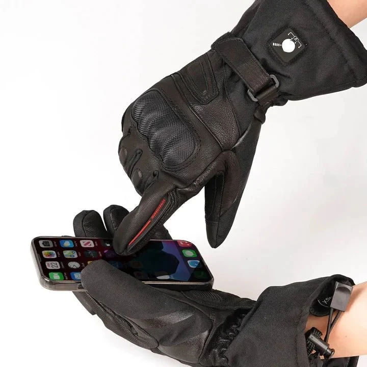 Gants Moto Chauffants Homologué - HEATRIDE™