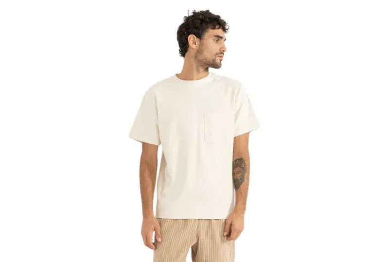 T-SHIRT À MANCHES COURTES EN ÉPONGE VINTAGE