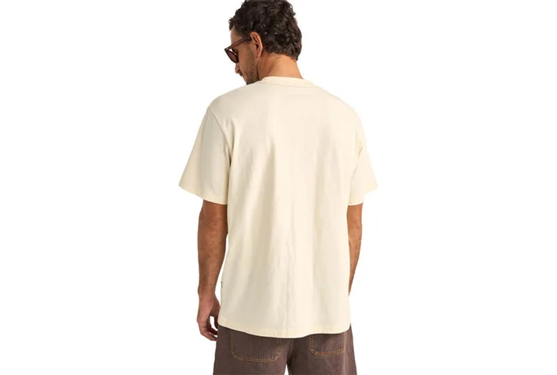 T-SHIRT VINTAGE À IMPRESSION ELLIPTIQUE À MANCHES SANS RÉSISTANCE