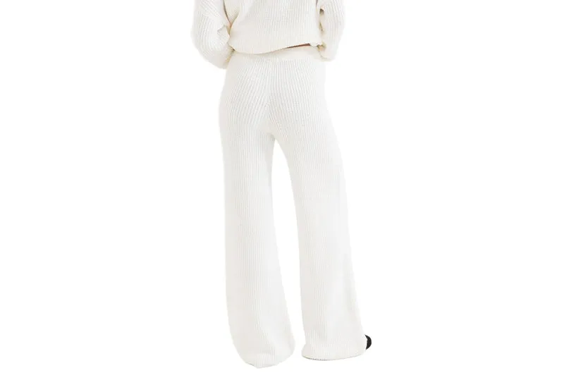 PANTALON EN MAILLE ESSENTIEL