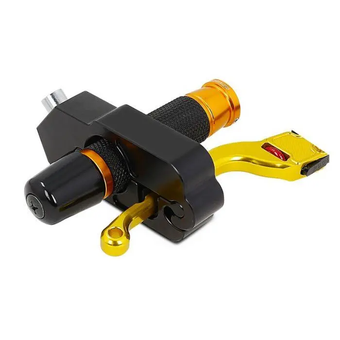 Bloque Frein Moto Noir Alu