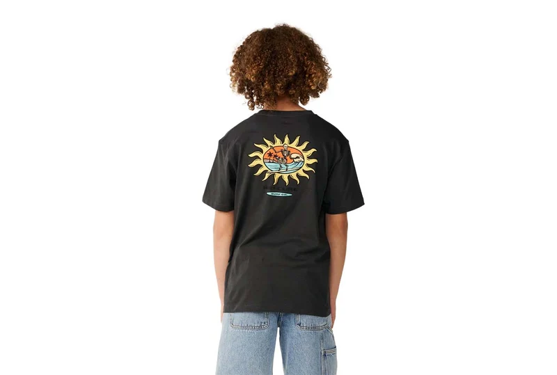 T-shirt artistique Island Paradiso - Garçon