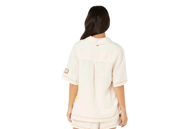 CHEMISE BRODÉE SUNSET LUAU
