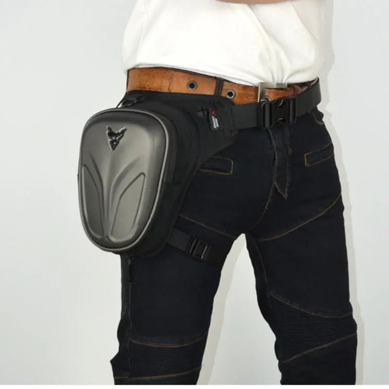 Sac de jambe moto - SPIDER Gris