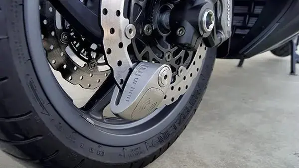 Antivol moto Bloque Disque avec Alarme - Homologué SRA
