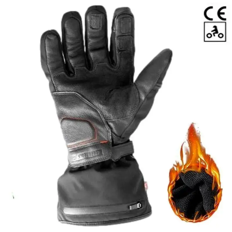 Gants Moto Hiver Chauffants FREDDY | Homologué CE