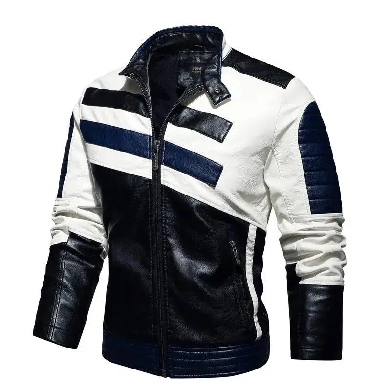 Veste cuir vintage Cafe RACER