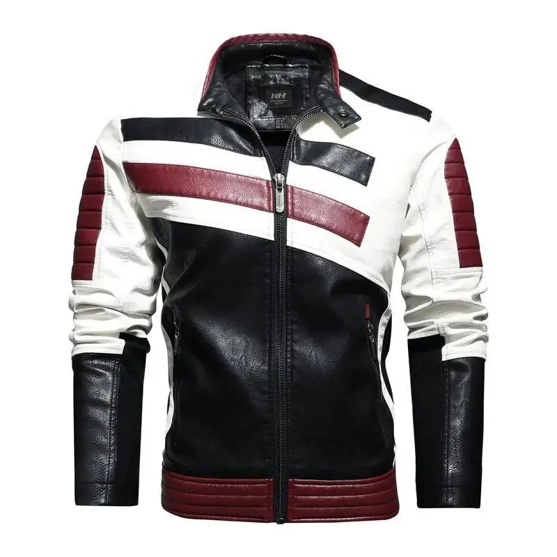 Veste cuir vintage Cafe RACER