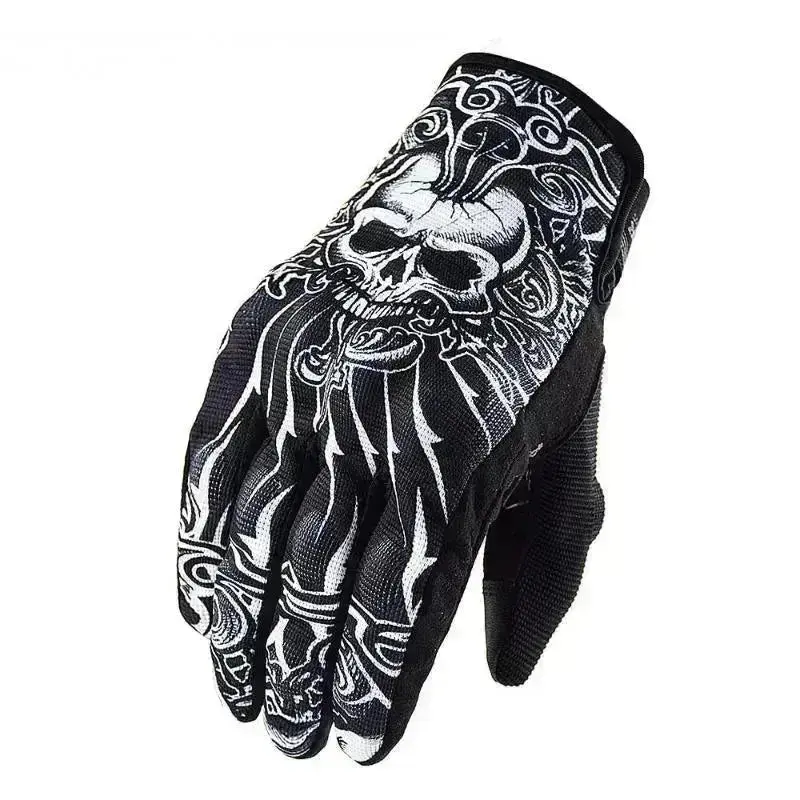 Gants moto été Antichoc tactile | SkullGrind™