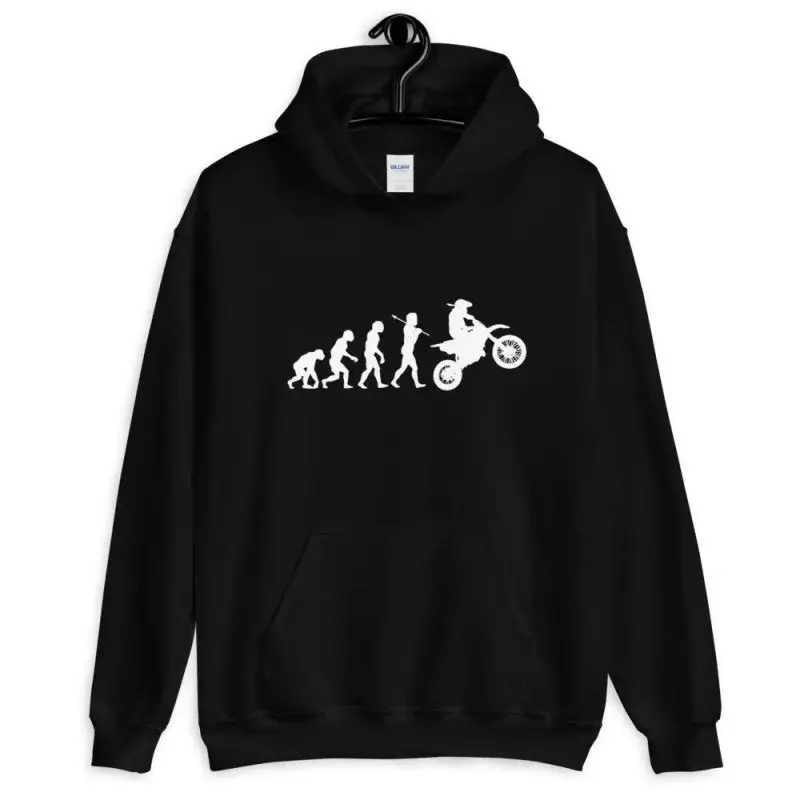 Sweat à capuche motard evolution