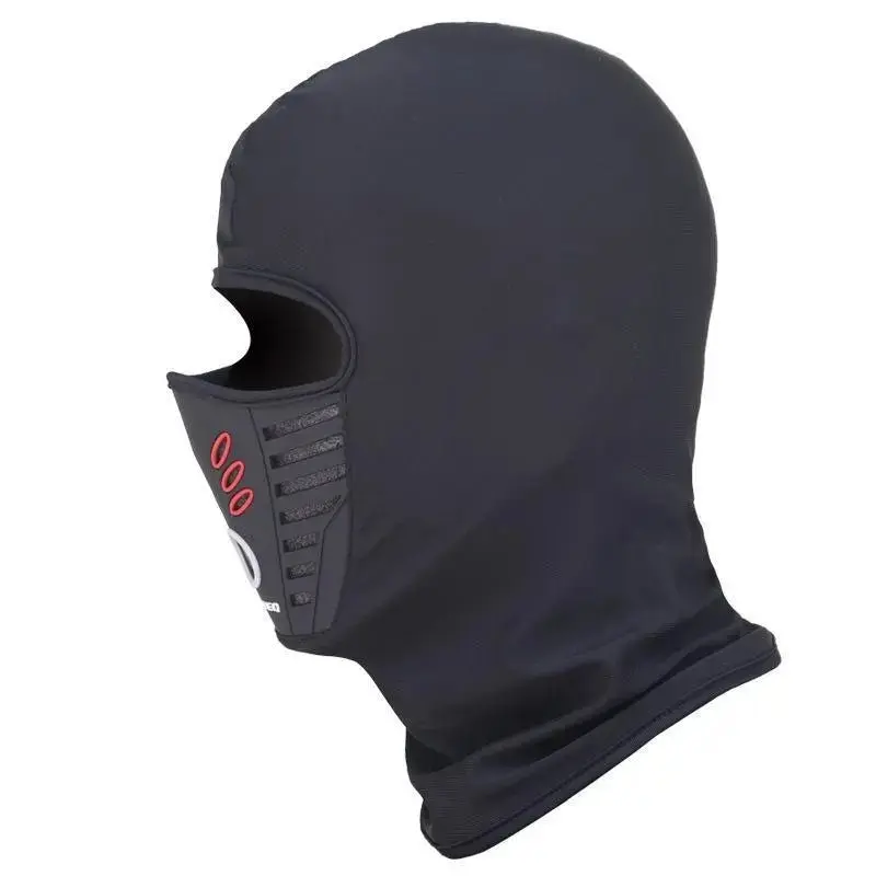 Cagoule moto masque