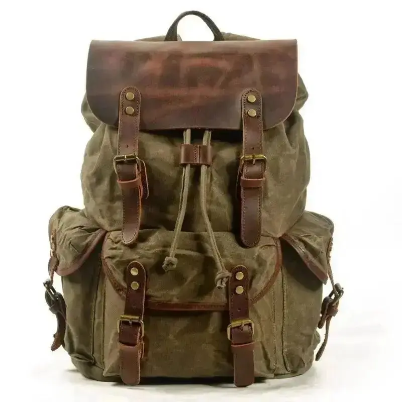 Sac a dos moto vintage