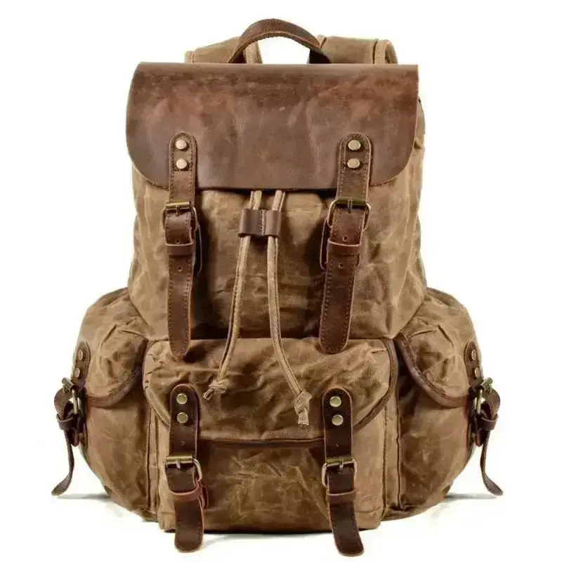 Sac a dos moto vintage