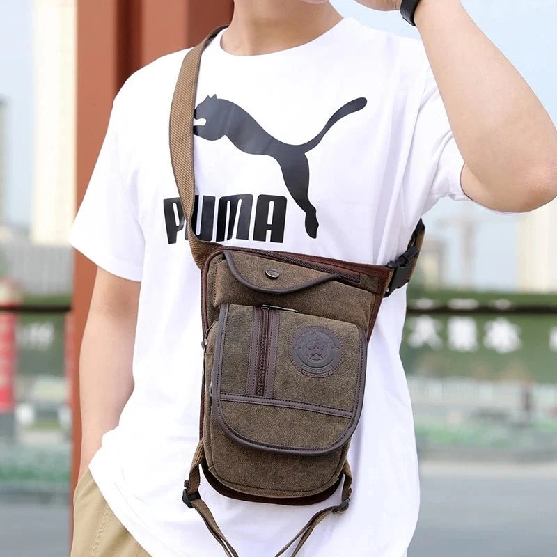 Sac de jambe moto vintage