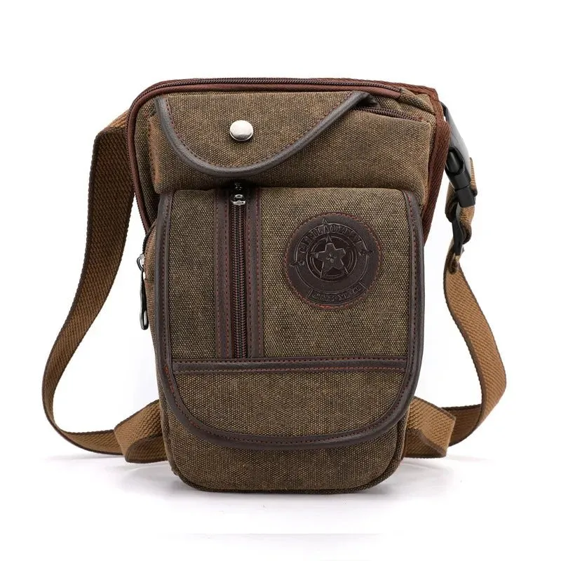 Sac de jambe moto vintage