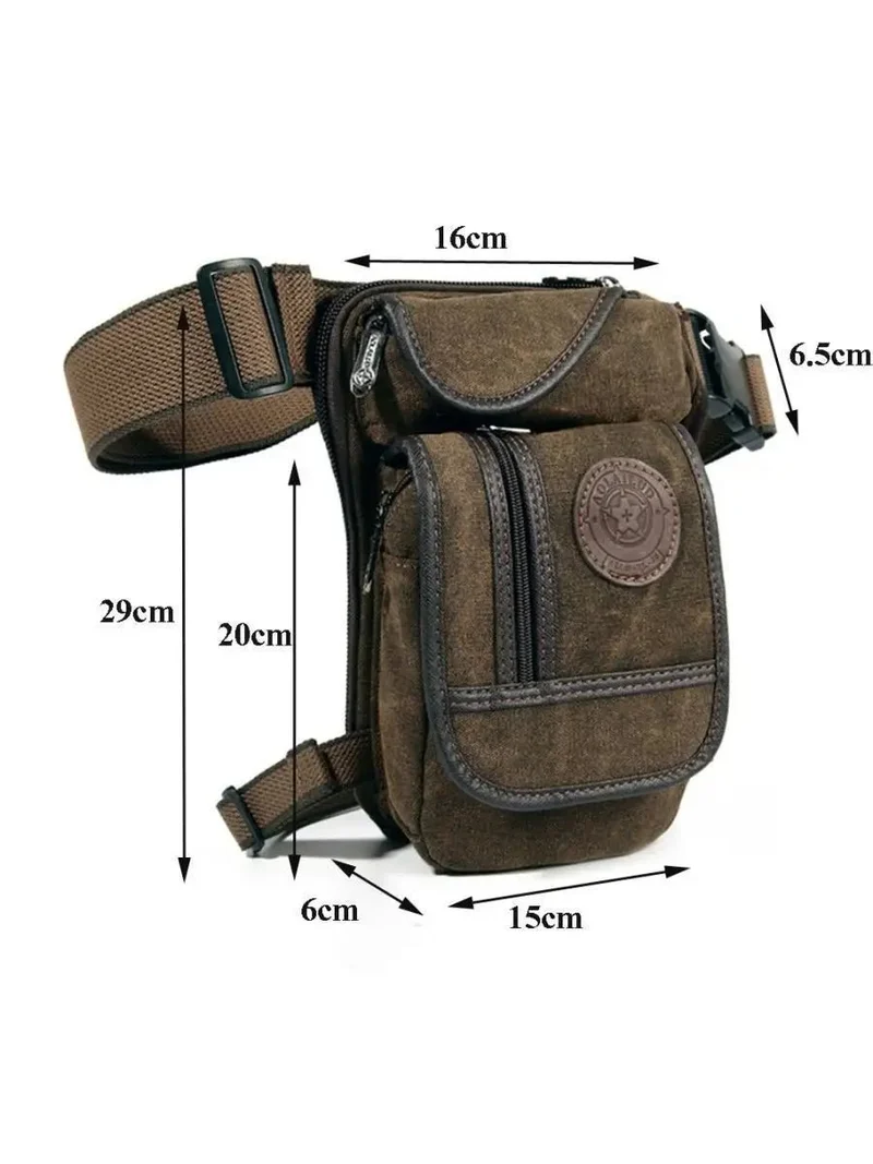 Sac de jambe moto vintage