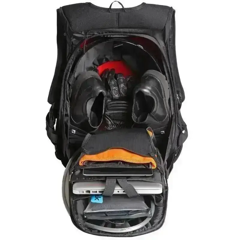 Sac à dos étanche moto en fibre de carbone | MIK4