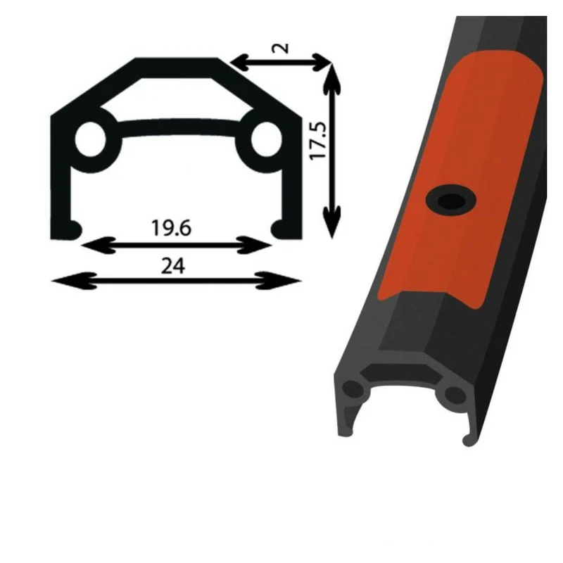 Roue Damco avant / alliage qr