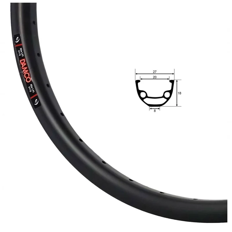 Jante 26 pouces 32 rayon sun rims double track sl1 urbancamo disc only 6061alloy 39mm wide