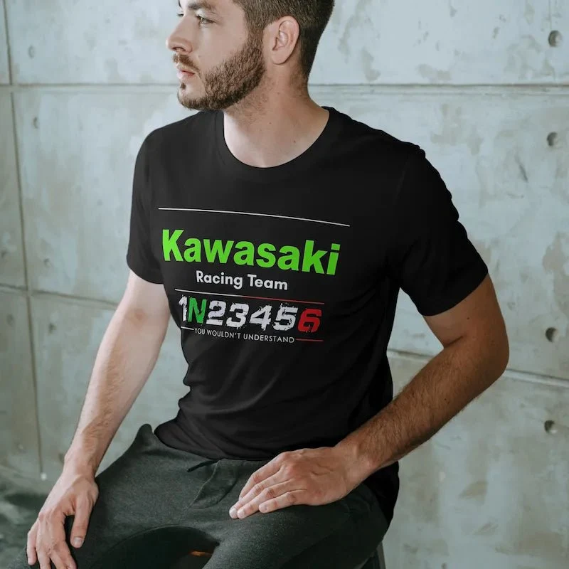 T-shirt Motard KAWASAKI Racing Team