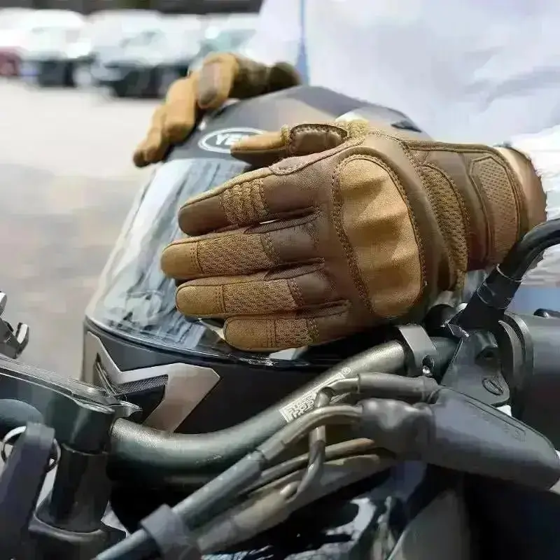 Gants moto mi-saison tactile