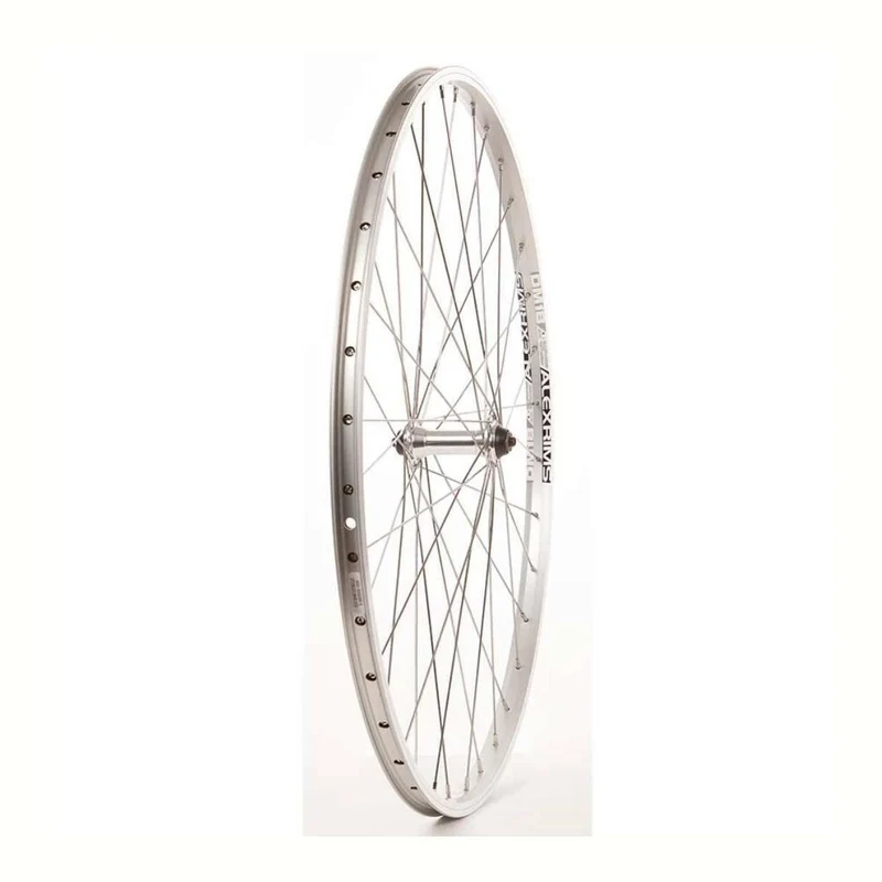 Roue alexrims 700c avant dm-18 / hb-m475 rayons inox x 36, essieu qr noir