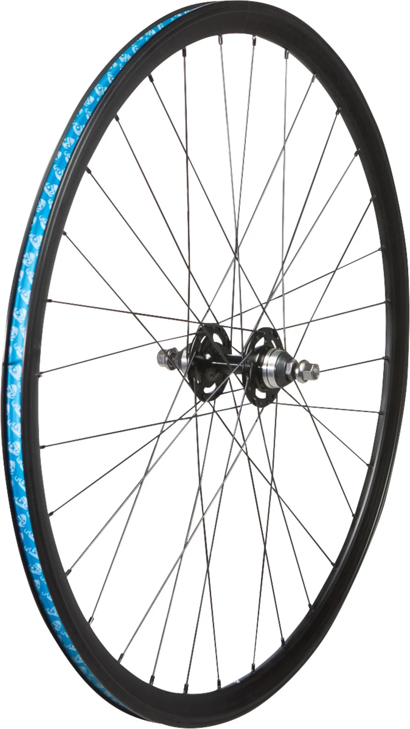 Roue arrière fixie 49N noir 700c - Axe Plein Flip Flip