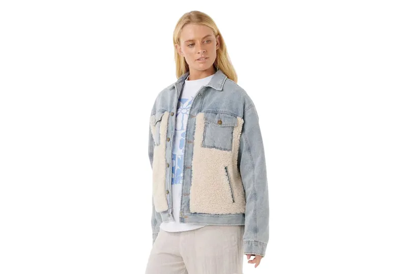 VESTE EN JEAN SHERPA CRUISIN