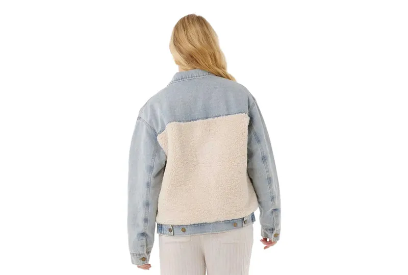 VESTE EN JEAN SHERPA CRUISIN