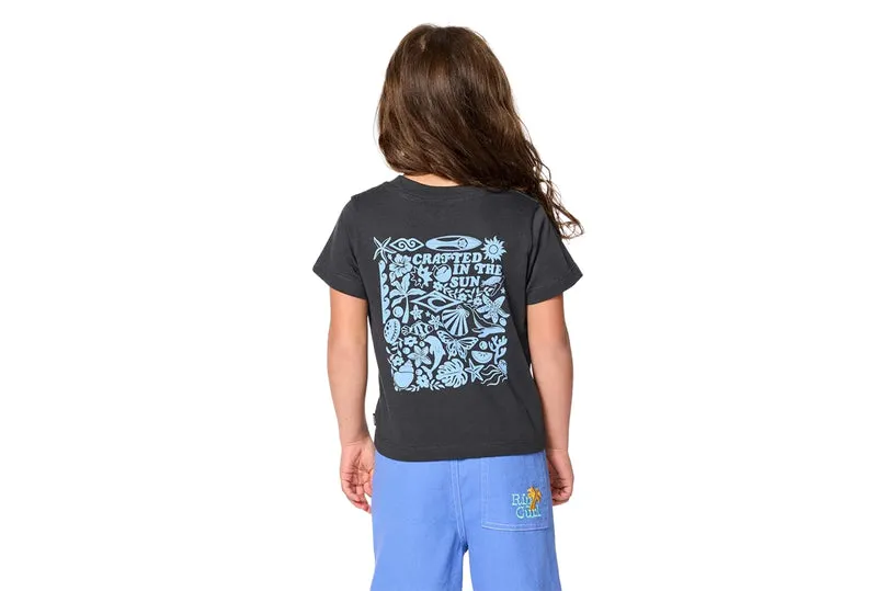 T-SHIRT ISLAND RELAXED ART - FILLE
