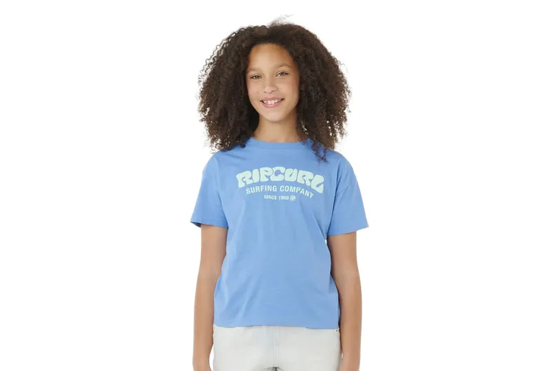 T-SHIRT SURF PUFF RELAXÉ - FILLE
