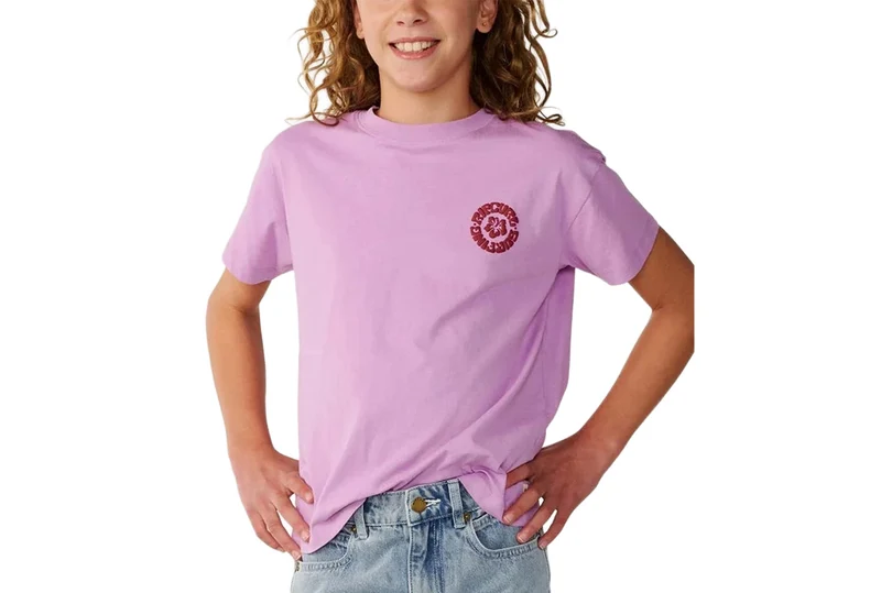 T-SHIRT SURF PUFF RELAXÉ - FILLE
