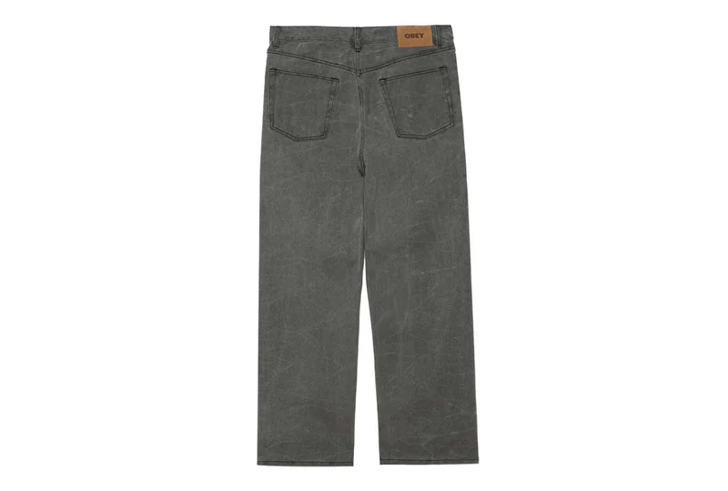 DENIM BAGGY CLASSIQUE FROISÉ