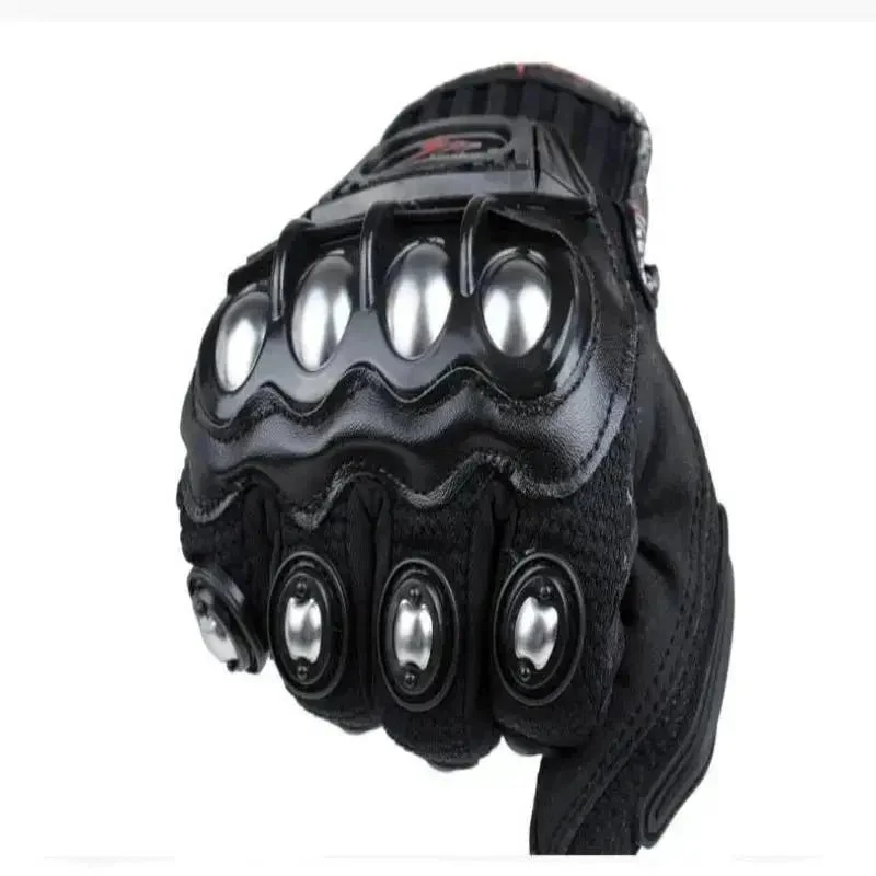 Gants de moto mi-saison en alliage d'acier - LPM