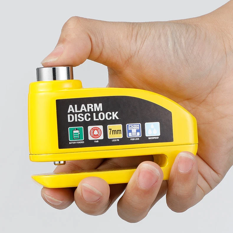 AntiVol Moto Bloc disque Avec Alarme 110 db