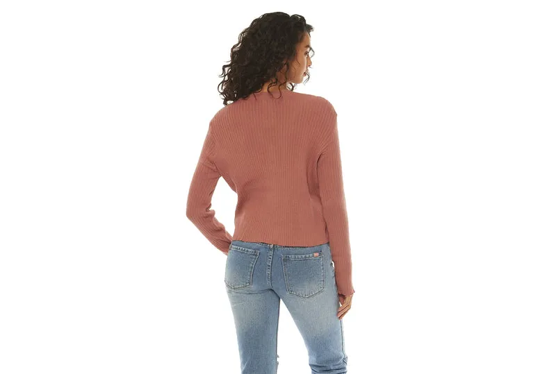 HAUT EN MAILLE SUNBURST LS
