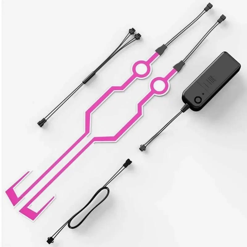 Kit de personnalisation lumineux pour casque