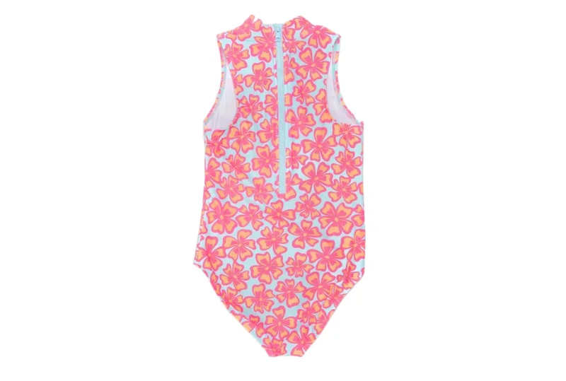 MAILLOT DE BAIN UNE PIÈCE FLEURI NEON ISLES