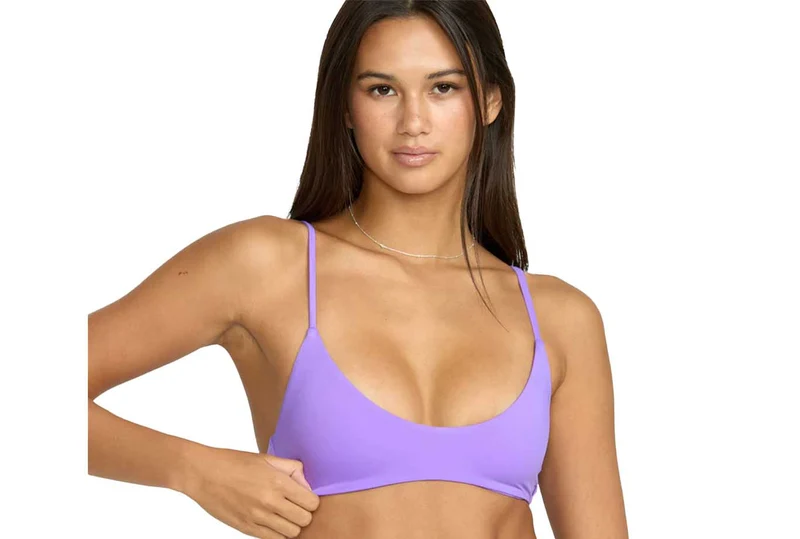 Haut de bikini court sans coutures Simply